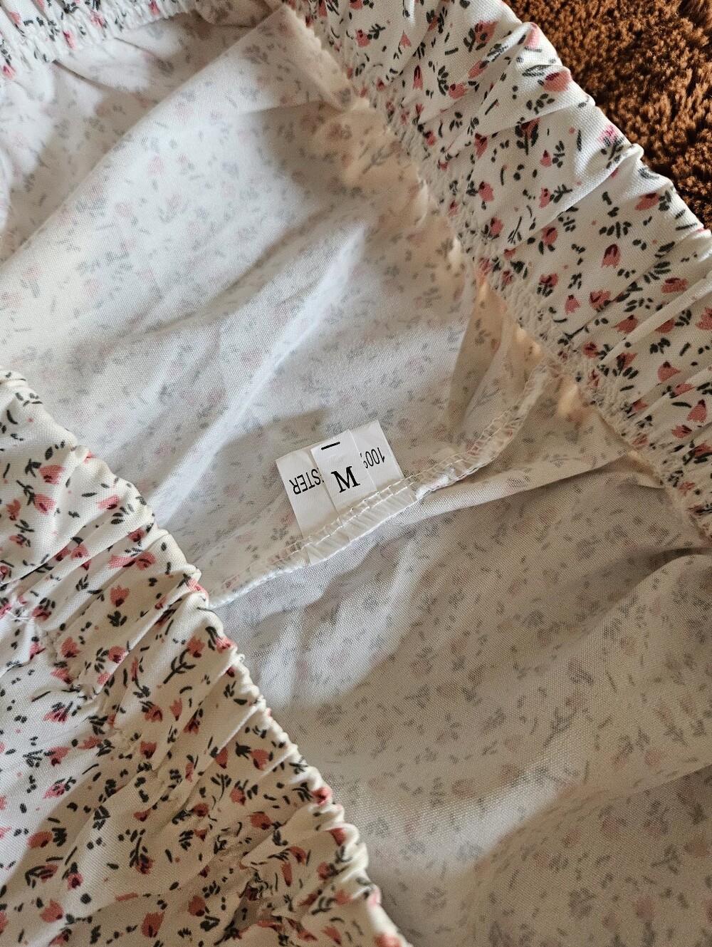 Floral Tie-Front Camisole Top And Shorts in Light Multicolor Set - Picture 7 of 10
